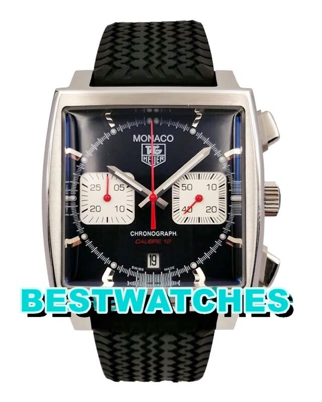 TAG Heuer Replica Uhren Monaco CAW2114.FT6021 - 43 MM