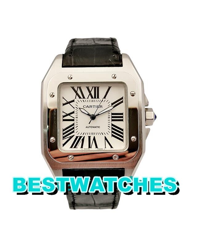 Cartier Replica Uhren Santos 100 W20073X8 - 38 MM