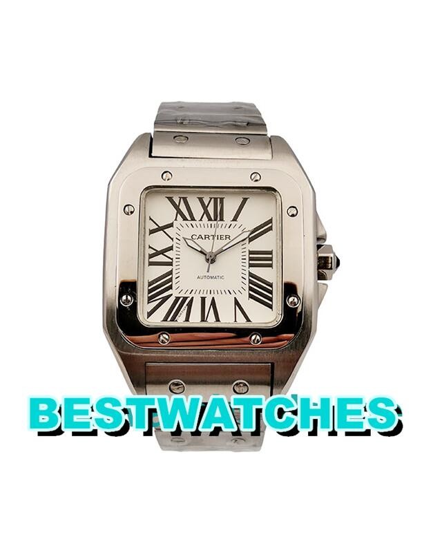 Cartier Replica Uhren Santos 100 W20073X8 - 38 MM