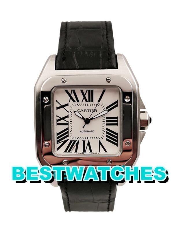 Cartier Replica Uhren Santos 100 W20106X8 - 41.5 MM