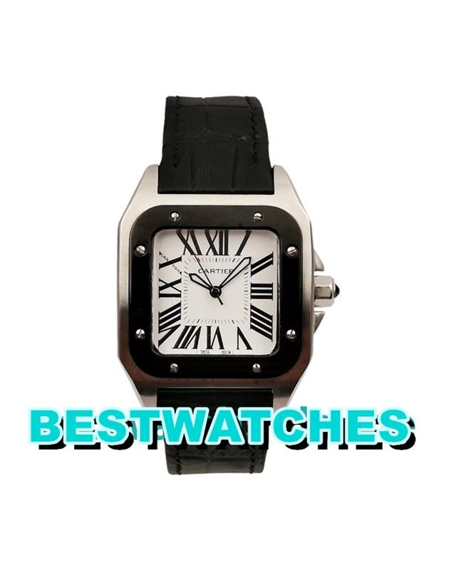 Cartier Replica Uhren Santos 100 W20121U2 - 33 MM