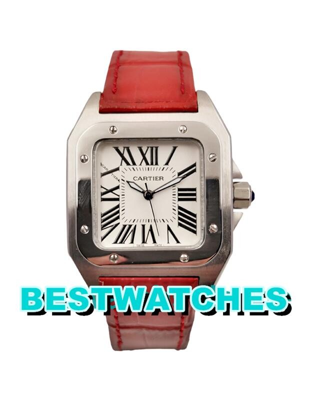 Cartier Replica Uhren Santos 100 W20126X8 - 33 MM