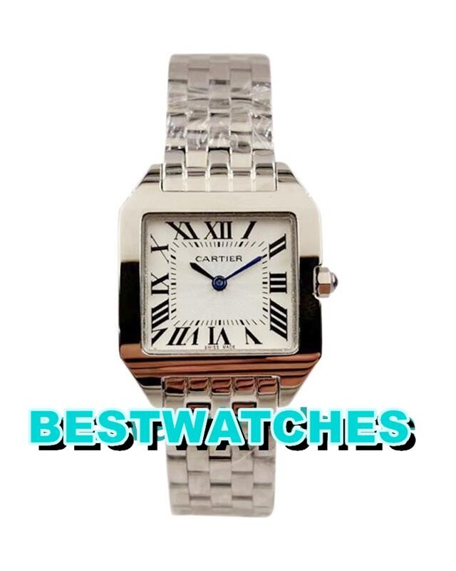 Cartier Replica Uhren Santos Demoiselle W25064Z5 - 28 MM