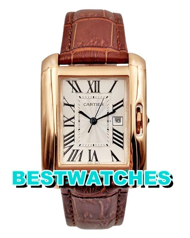 Cartier Replica Uhren Tank Anglaise W5310004 - 36 MM