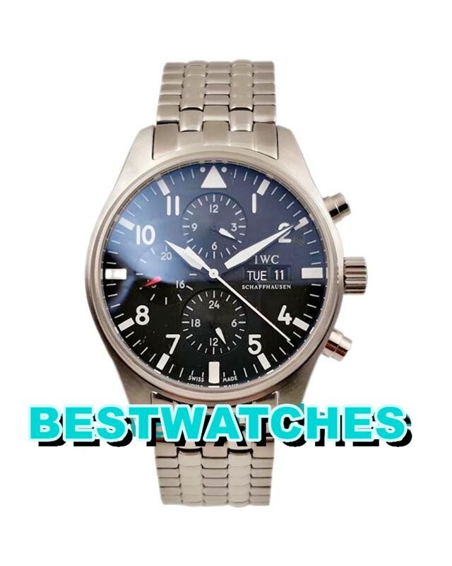 IWC Replica Uhren Pilots Spitfire Chronograph IW371704 - 42 MM