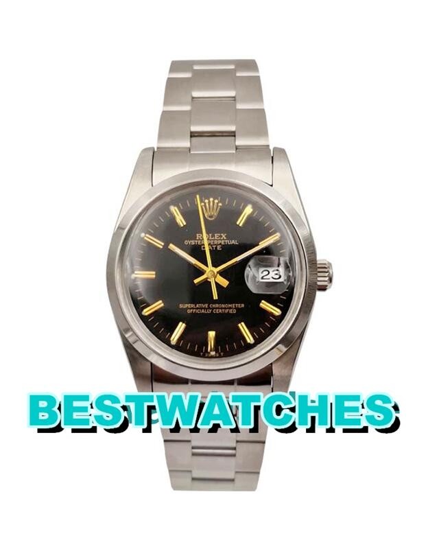 Rolex Replica Uhren Oyster Perpetual Date 115200 - 36 MM
