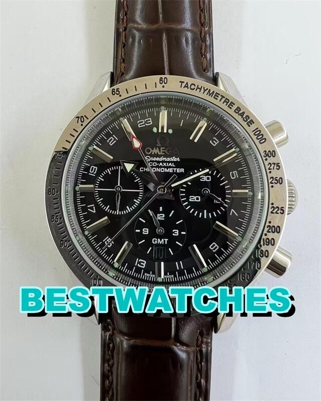 Omega Replica Uhren Speedmaster GMT 3881.50.37 - 40 MM