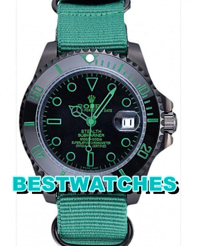 Rolex Stealth Submariner Green Nylon Strap 622009