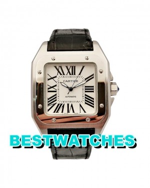 Cartier Replica Uhren Santos 100 W20073X8 - 38 MM