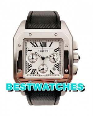 Cartier Replica Uhren Santos 100 W20090X8 - 41 MM
