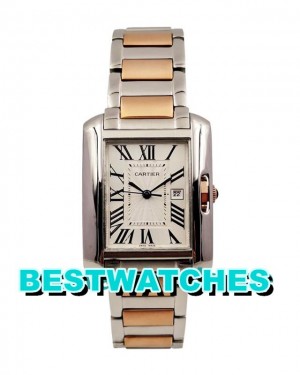 Cartier Replica Uhren Tank Anglaise W5310019 - 30.5 MM