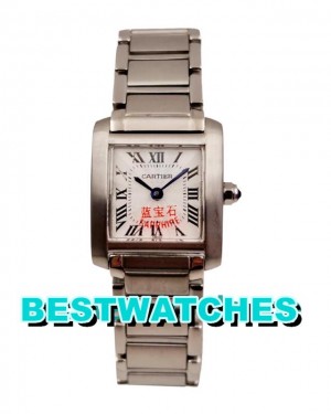 Cartier Replica Uhren Tank Francaise W51008Q3 - 20x26 MM