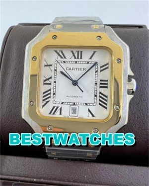 CARTIER Replica Uhren SANTOS DE CARTIER NEW - 36MM