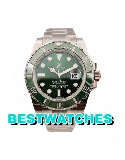 Rolex Submariner 116610LV Green Dial Schweiz Replica Uhren 40MM