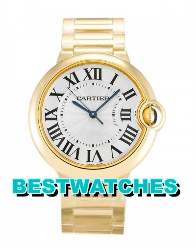 Cartier Replica Uhren Ballon Bleu W69003Z2-37 MM