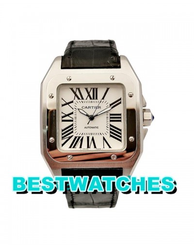 Cartier Replica Uhren Santos 100 W20073X8 - 38 MM