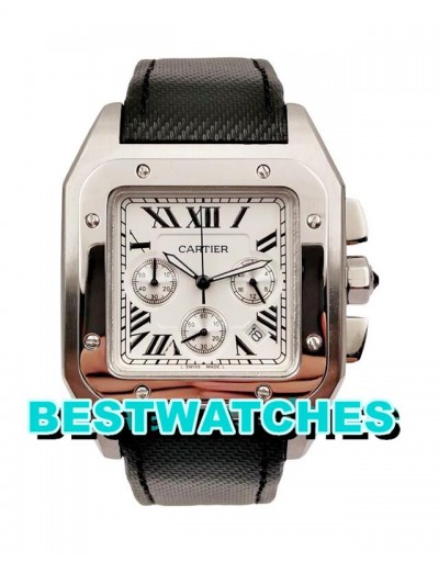 Cartier Replica Uhren Santos 100 W20090X8 - 41 MM