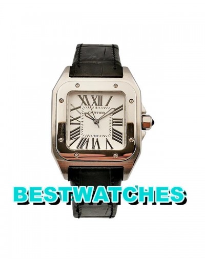 Cartier Replica Uhren Santos 100 W20106X8 - 34 MM