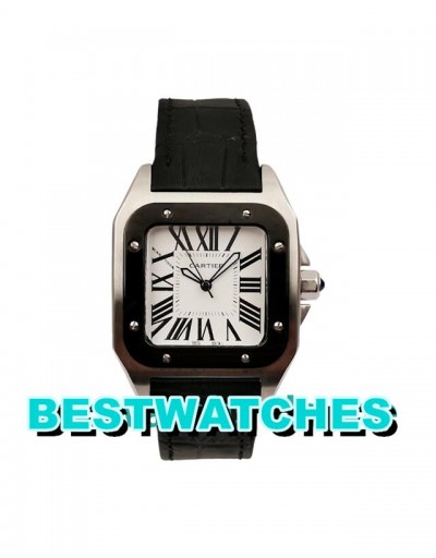 Cartier Replica Uhren Santos 100 W20121U2 - 33 MM