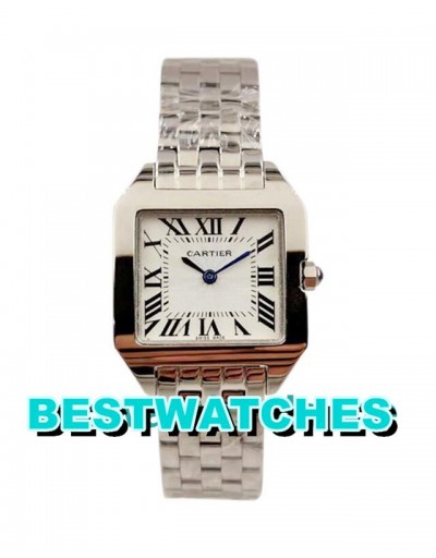 Cartier Replica Uhren Santos Demoiselle W25064Z5 - 28 MM
