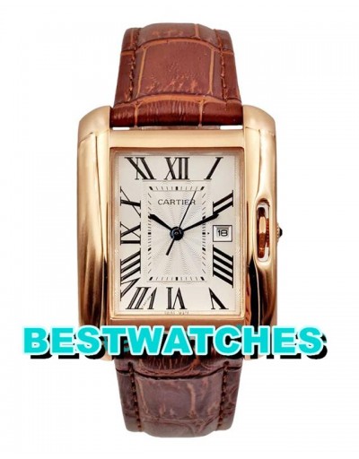 Cartier Replica Uhren Tank Anglaise W5310004 - 36 MM