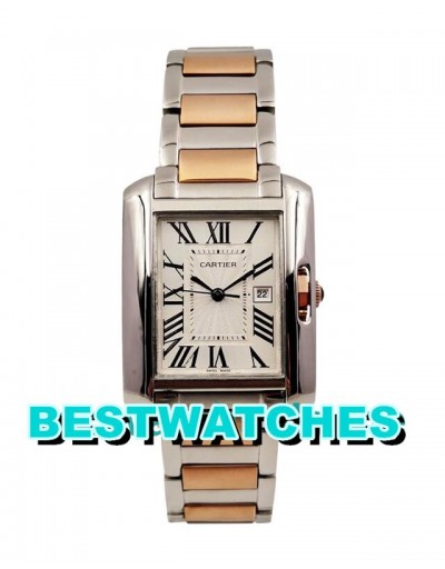 Cartier Replica Uhren Tank Anglaise W5310019 - 30.5 MM