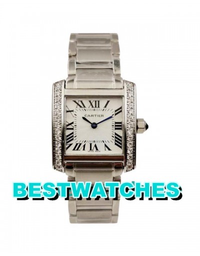 Cartier Replica Uhren Tank Francaise WE1002S3 - 22 MM