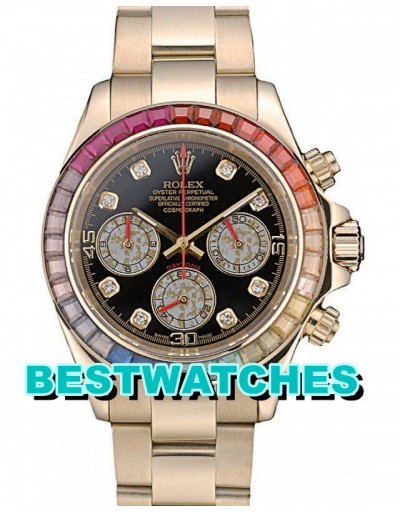 Rolex Replica Uhren Daytona Cosmograph Rainbow 116599 RBOW