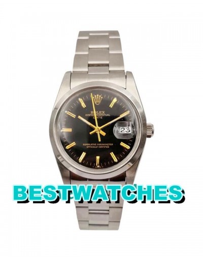 Rolex Replica Uhren Oyster Perpetual Date 115200 - 36 MM