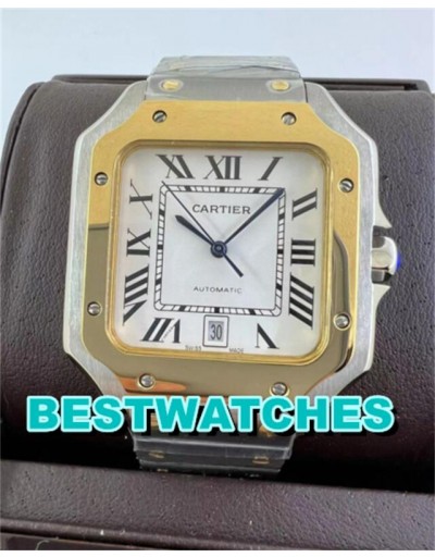 CARTIER Replica Uhren SANTOS DE CARTIER NEW - 36MM