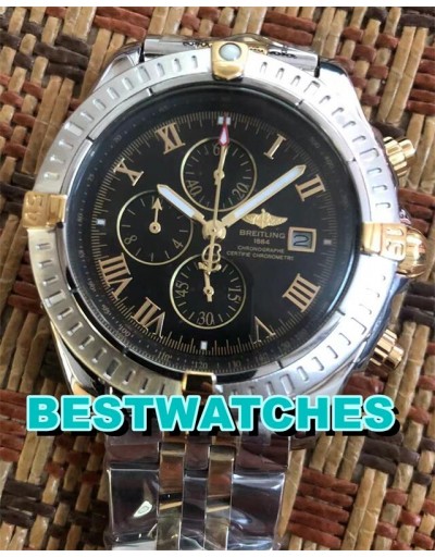 Breitling Replica Uhren Chronomat Evolution B13356 Black - 43.7 MM