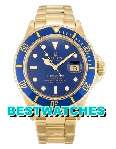 Rolex Submariner Blue Dial 16618