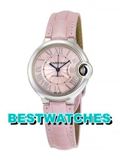 Cartier Ballon Bleu Automatic Pink WSBB0002 - 33MM